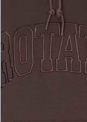Anya drawstring heavy sweat hoodie Mole ROTATE